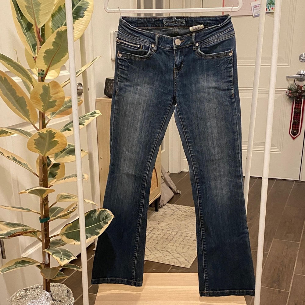 Vintage Y2K Low Rise Blue Jeans